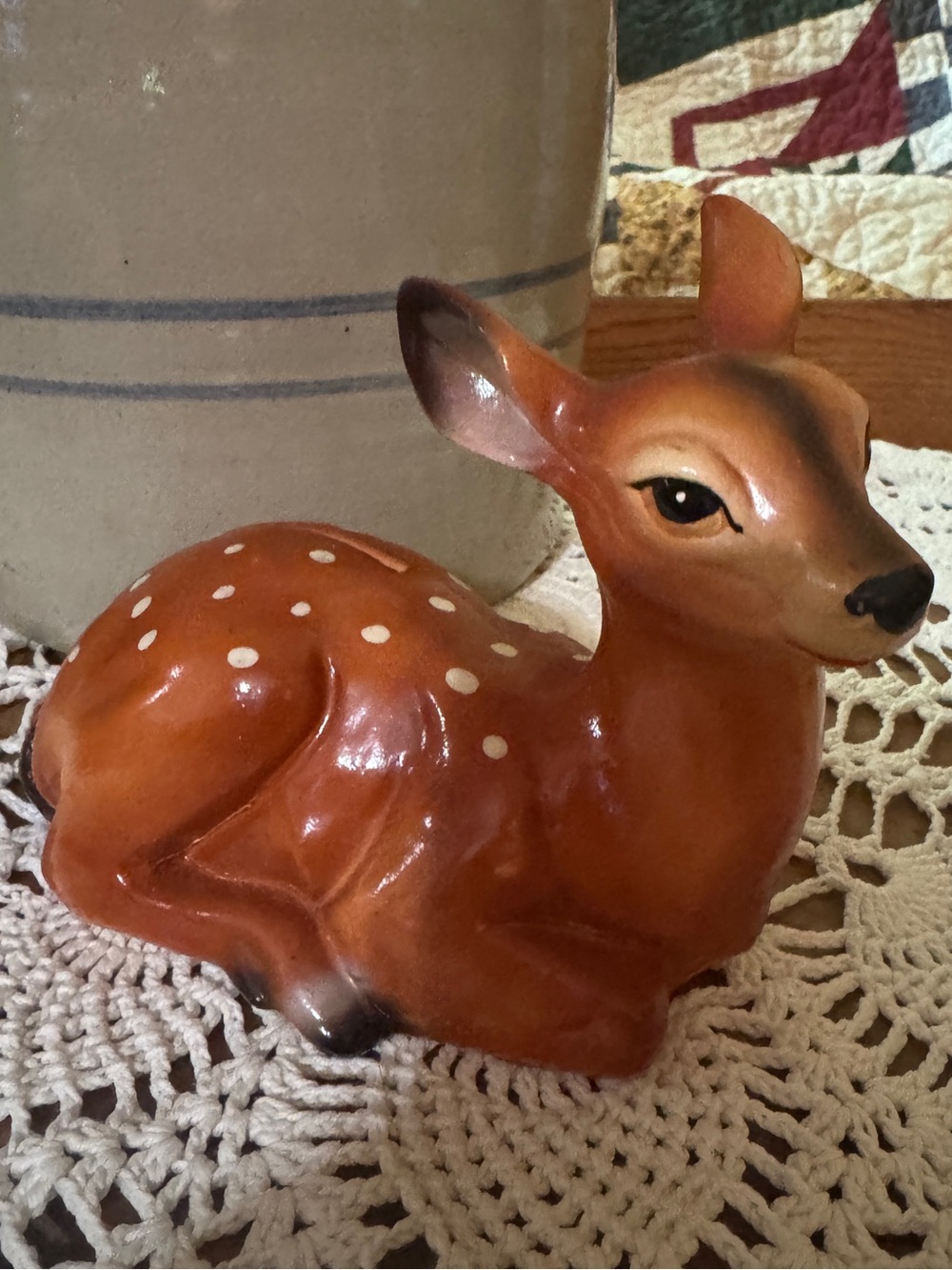Vintage Fawn Bank